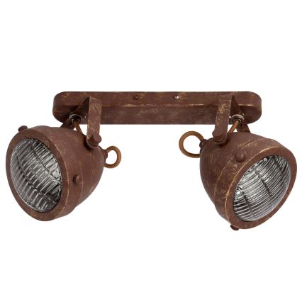 Spotlámpa FRODO 2xGU10/40W/230V