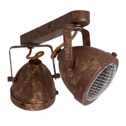 Spotlámpa FRODO 2xGU10/40W/230V