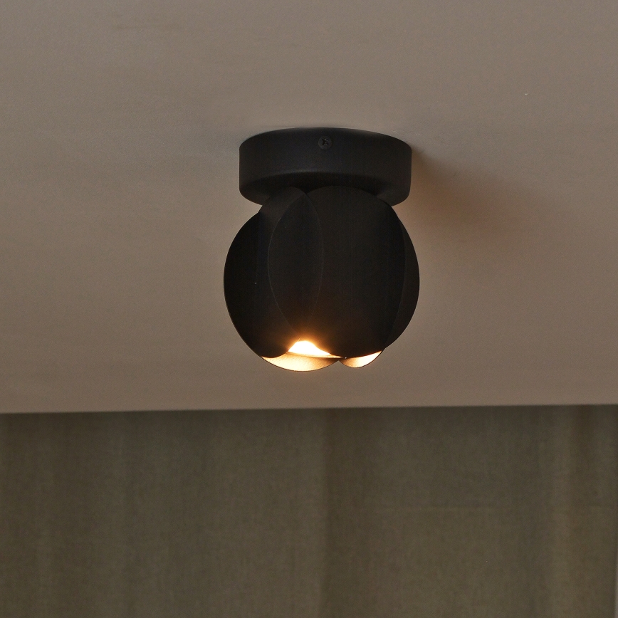 Spotlámpa GAMBIT 1xGU10/10W/230V fekete