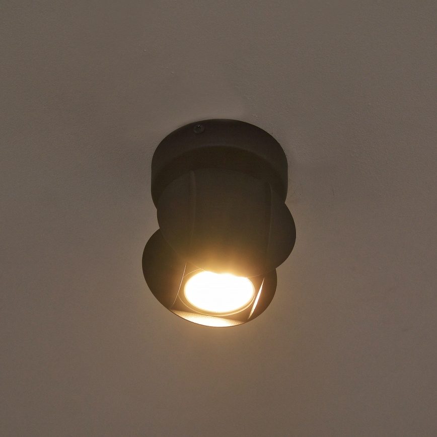 Spotlámpa GAMBIT 1xGU10/10W/230V fekete