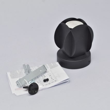 Spotlámpa GAMBIT 1xGU10/10W/230V fekete