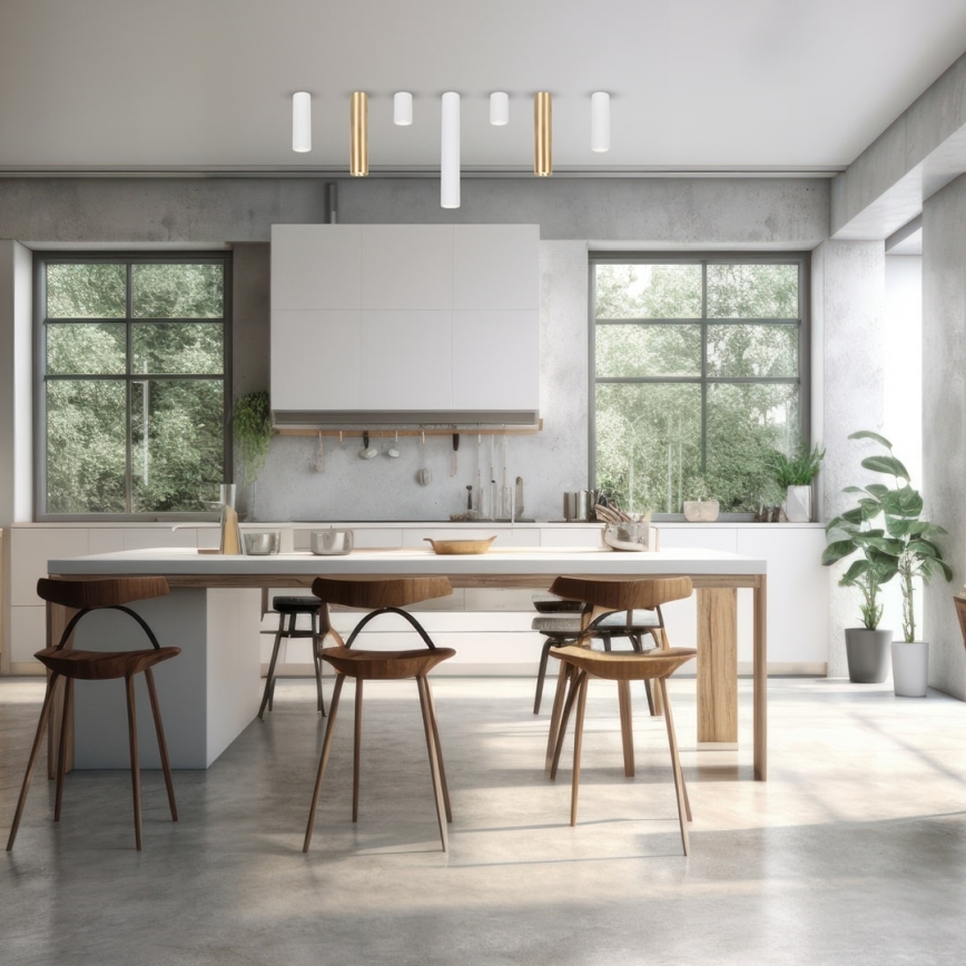 Spotlámpa GENESIS 1xGU10/8W/230V 30 cm arany