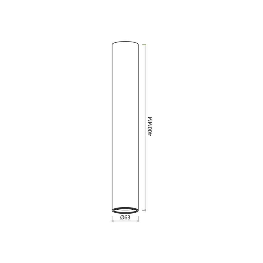 Spotlámpa GENESIS 1xGU10/8W/230V 40 cm fehér