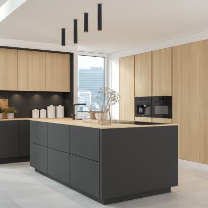 Spotlámpa GENESIS 1xGU10/8W/230V 40 cm fekete