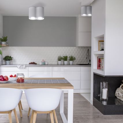 Spotlámpa HADAR 2xGU10/10W/230V fehér