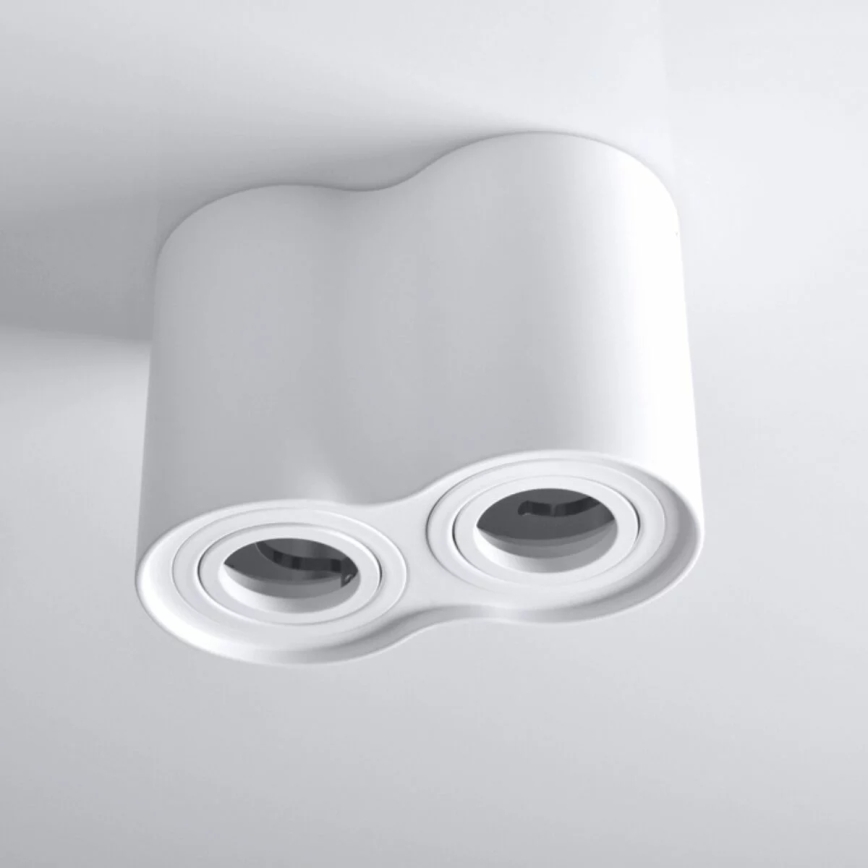 Spotlámpa HADAR 2xGU10/10W/230V fehér