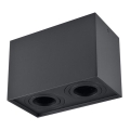 Spotlámpa HADAR Q2 2xGU10/10W/230V fekete