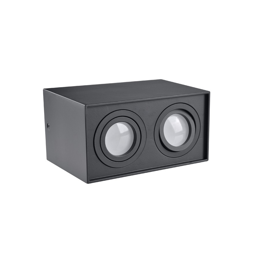 Spotlámpa HADAR Q2 2xGU10/10W/230V fekete