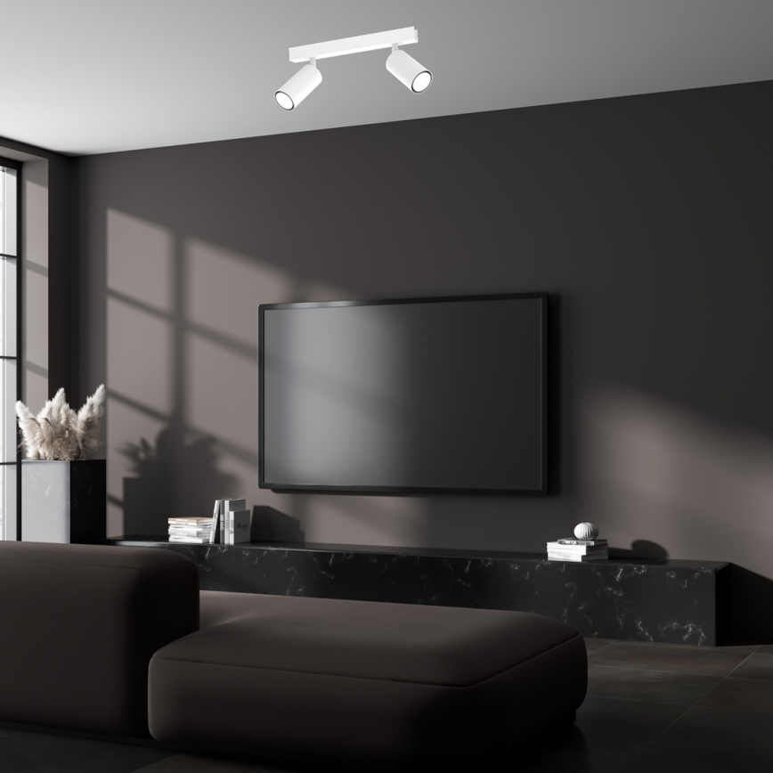 Spotlámpa HUDSON 2xGU10/8W/230V fehér