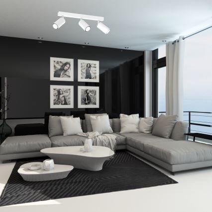 Spotlámpa HUDSON 3xGU10/8W/230V fehér