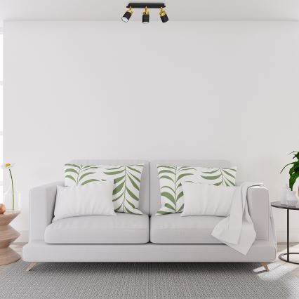 Spotlámpa JOKER 3xGU10/25W/230V fekete/arany