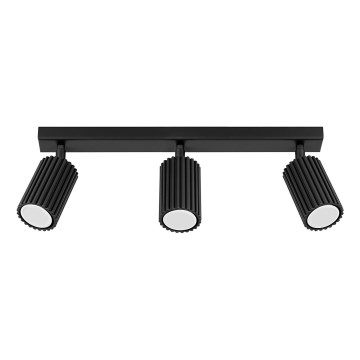 Spotlámpa KARBON 3xGU10/10W/230V fekete