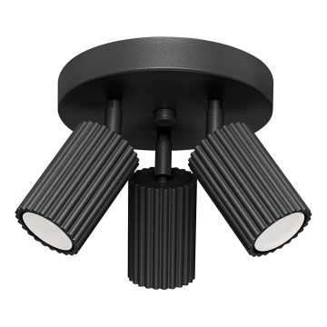 Spotlámpa KARBON 3xGU10/10W/230V fekete