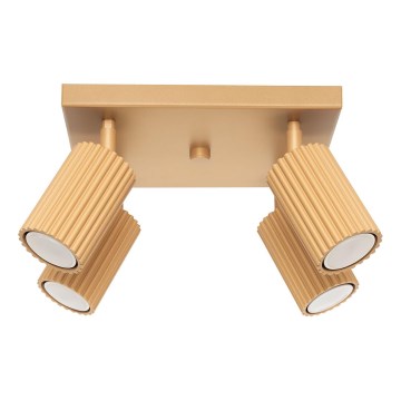 Spotlámpa KARBON 4xGU10/10W/230V arany