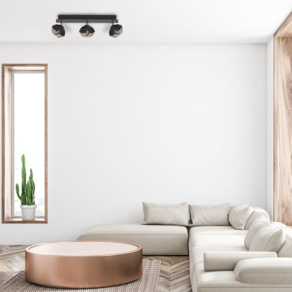 Spotlámpa LOGAN 3xE14/40W/230V