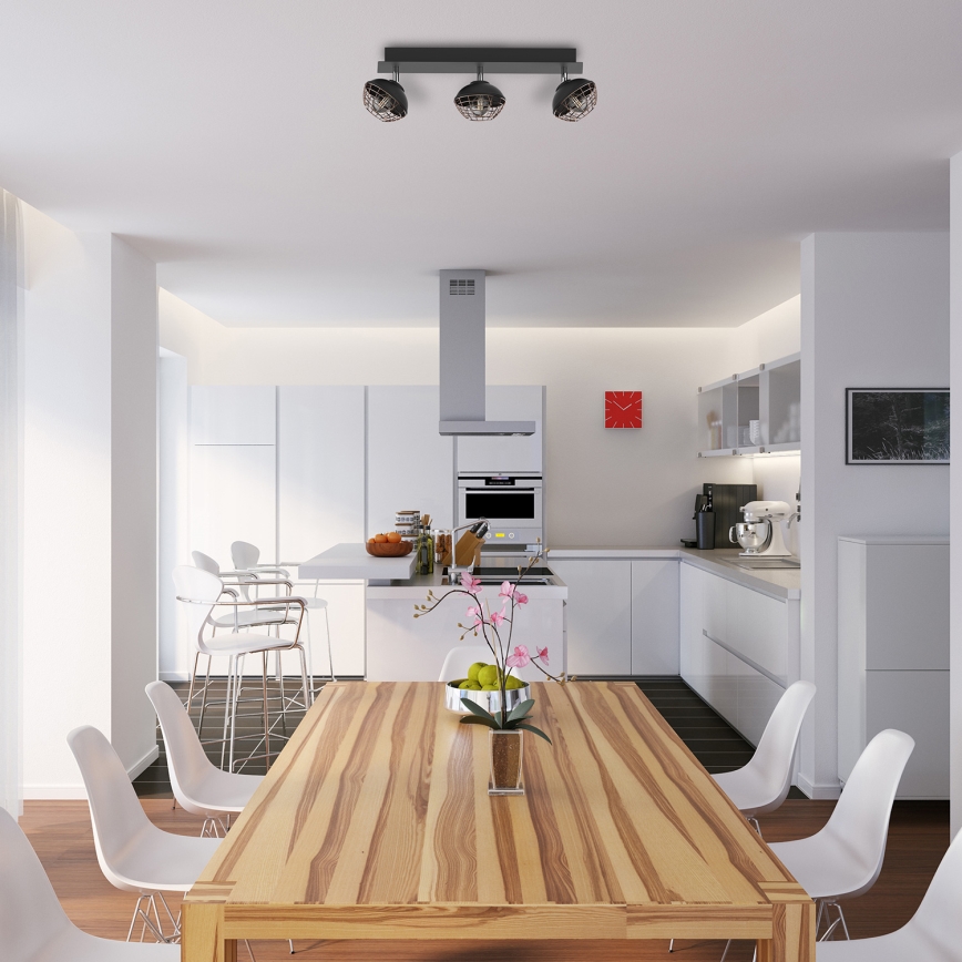 Spotlámpa LOGAN 3xE14/40W/230V