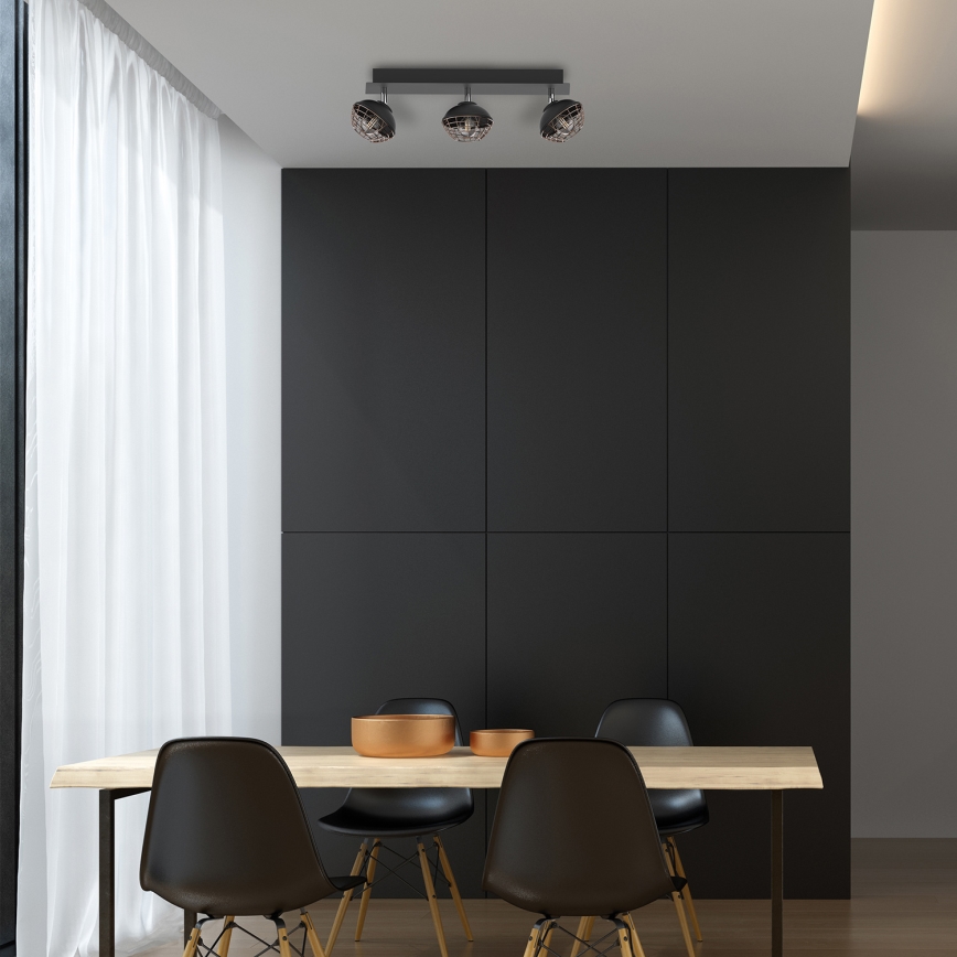 Spotlámpa LOGAN 3xE14/40W/230V