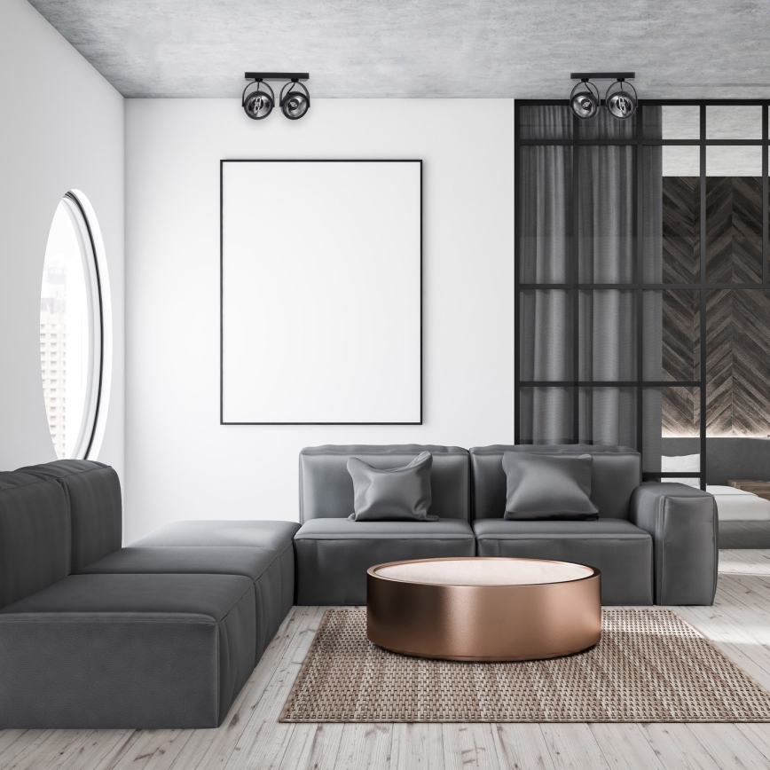 Spotlámpa LUGAR 2xAR111 - GU10/25W/230V