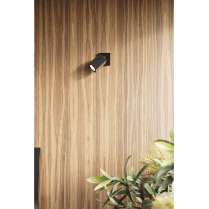Sollux SL.0101 - Mennyezeti lámpa MERIDA 3 3xGU10/40W/230V fekete