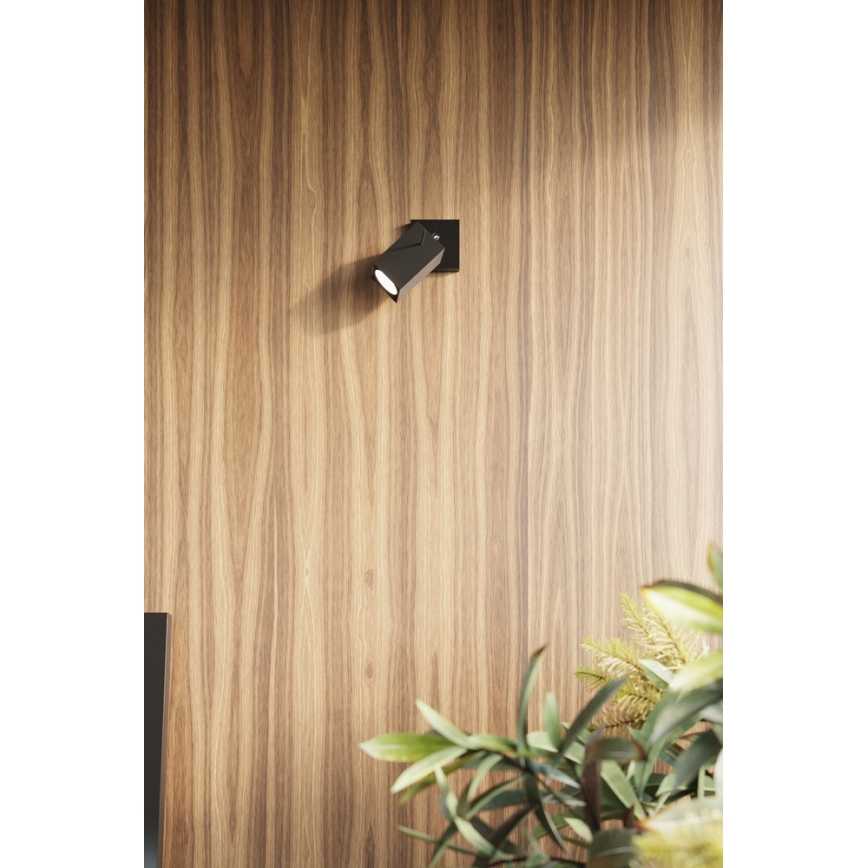 Sollux SL.0101 - Mennyezeti lámpa MERIDA 3 3xGU10/40W/230V fekete