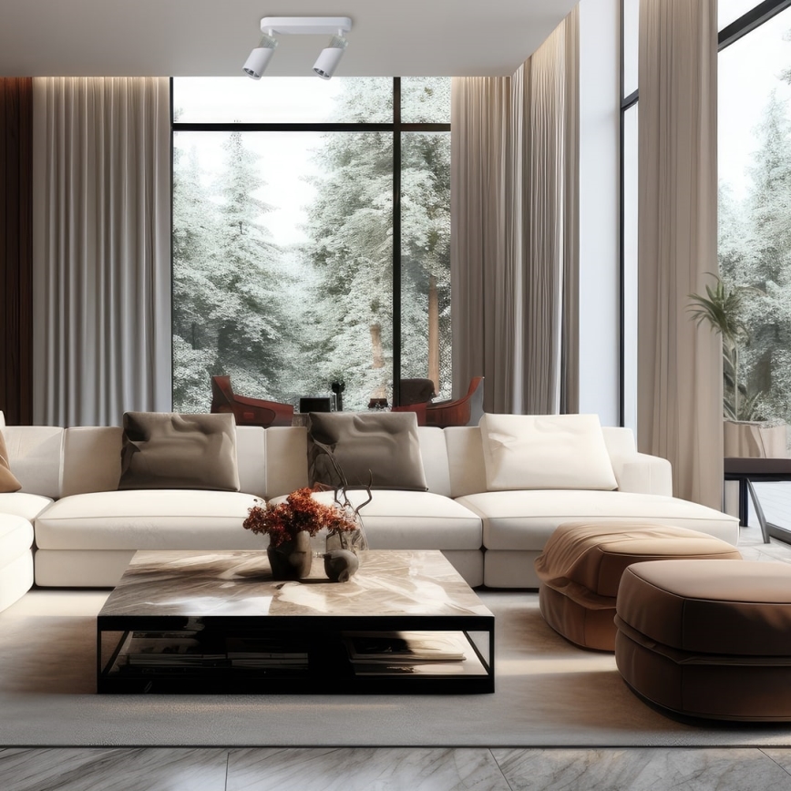 Spotlámpa NEO 2xGU10/8W/230V fehér