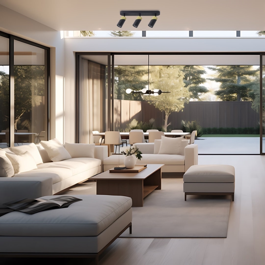 Spotlámpa NEO 3xGU10/8W/230V fekete/arany