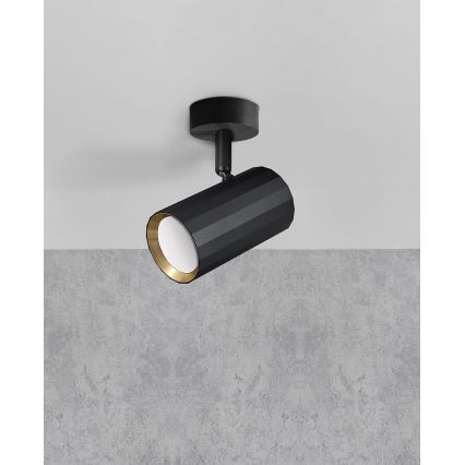 Spotlámpa NICEA 1xGU10/10W/230V fekete