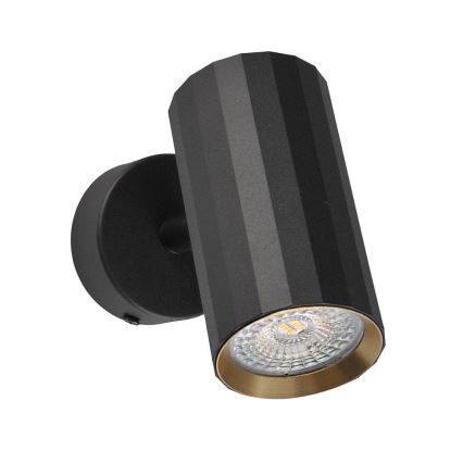 Spotlámpa NICEA 1xGU10/10W/230V fekete