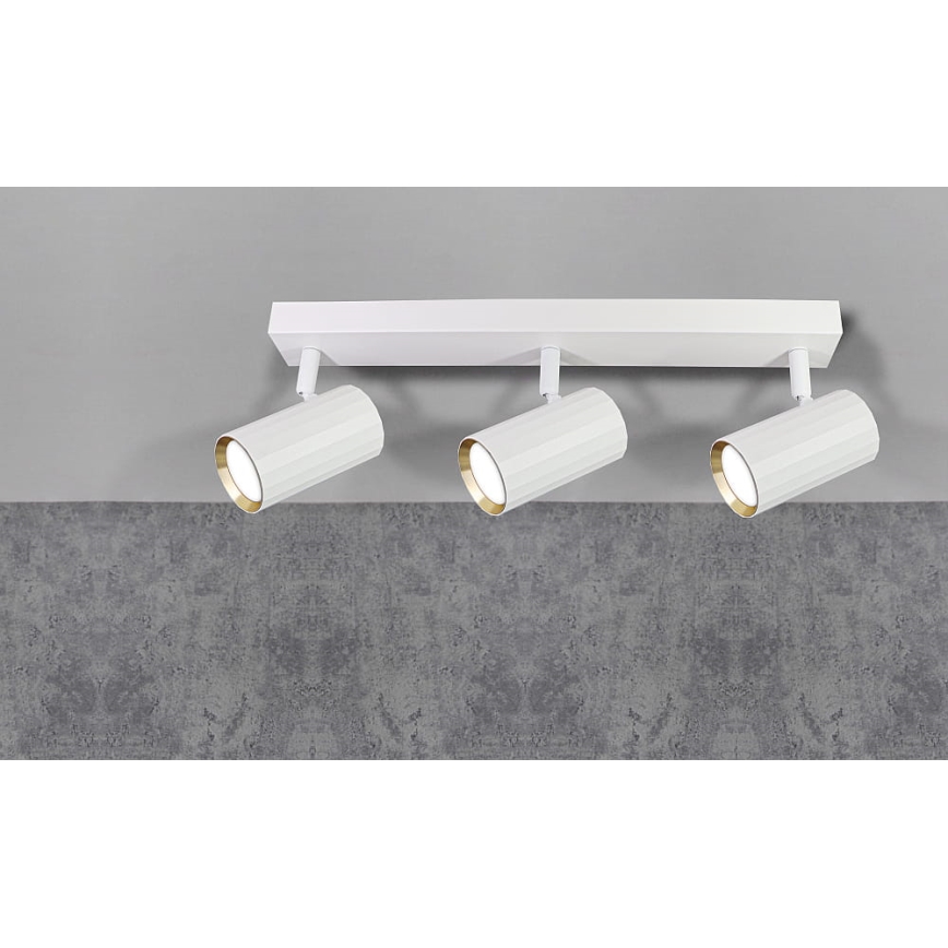 Spotlámpa NICEA 3xGU10/10W/230V fehér