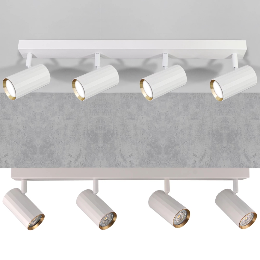 spotlámpa NICEA 4xGU10/10W/230V fehér