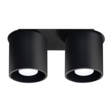 Spotlámpa ORBIS 2 2xGU10/40W/230V fekete