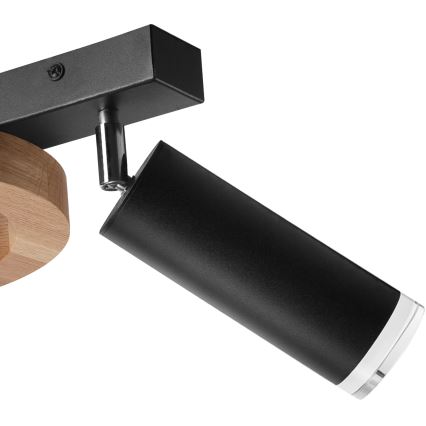 Spotlámpa OTIS 1xG9/5W/230V + 2xE27/15W/230V tölgy