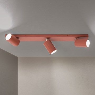 Spotlámpa PENN 3xGU10/13W/230V téglaszínű