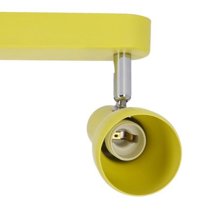 Spotlámpa PICARDO 2xE14/40W/230V sárga