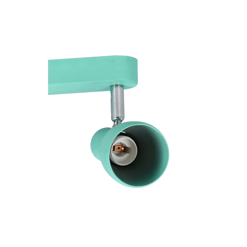 Spotlámpa PICARDO 2xE14/40W/230V türkiz