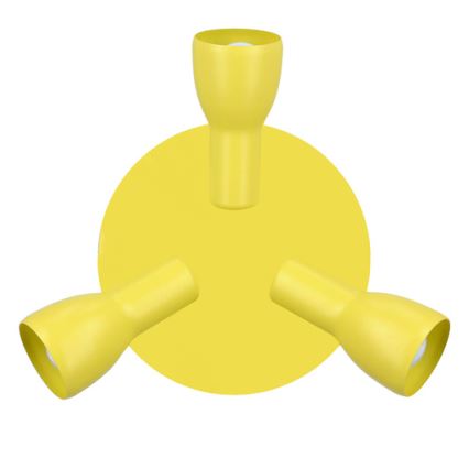 Spotlámpa PICARDO 3xE14/40W/230V sárga