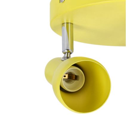 Spotlámpa PICARDO 3xE14/40W/230V sárga