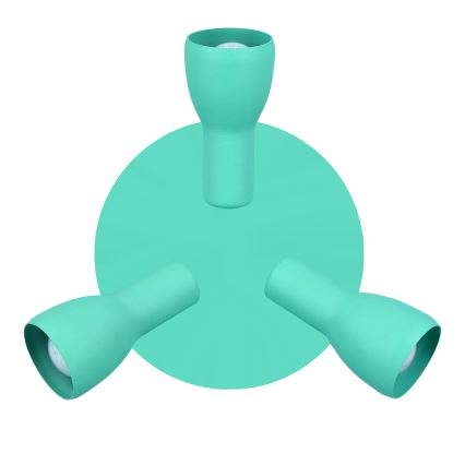 Spotlámpa PICARDO 3xE14/40W/230V türkiz