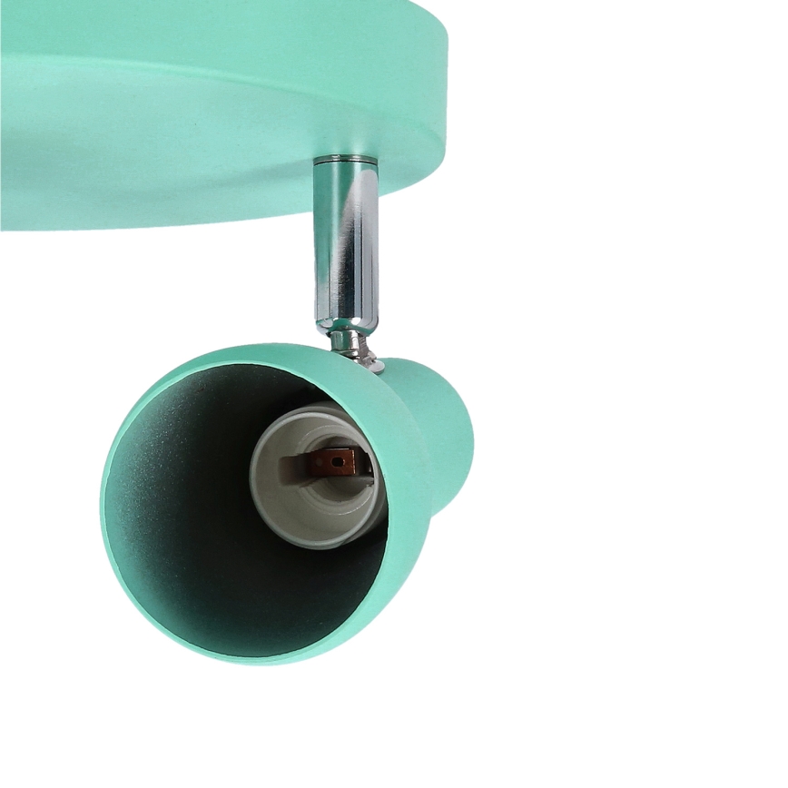 Spotlámpa PICARDO 3xE14/40W/230V türkiz