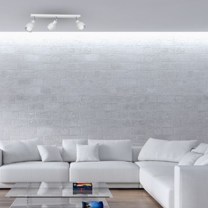 Spotlámpa PIK 3xE27/60W/230V fehér