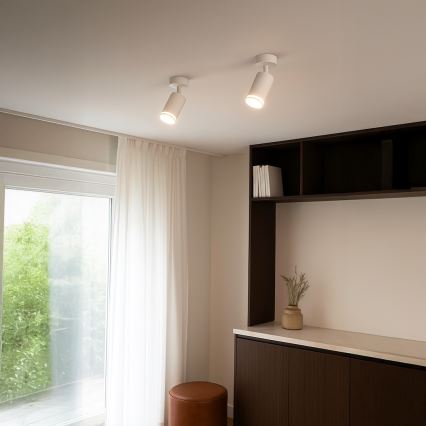 Spotlámpa PIPE 1xGU10/10W/230V fehér