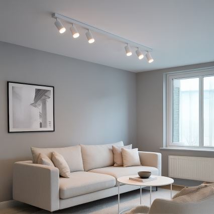 Spotlámpa PIPE 6xGU10/10W/230V fehér