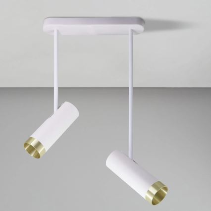 Spotlámpa PORTO 2xGU10/10W/230V fehér