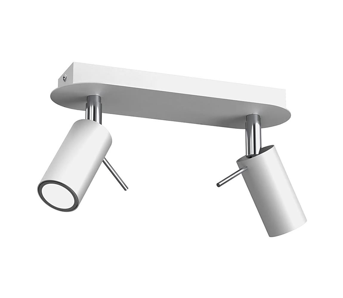 Spotlámpa PRESTON 2xGU10/40W/230V fehér MLP7615
