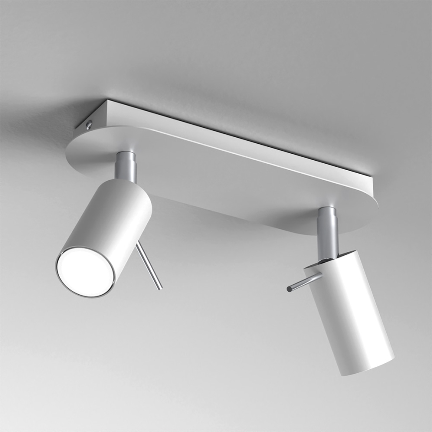 Spotlámpa PRESTON 2xGU10/40W/230V fehér