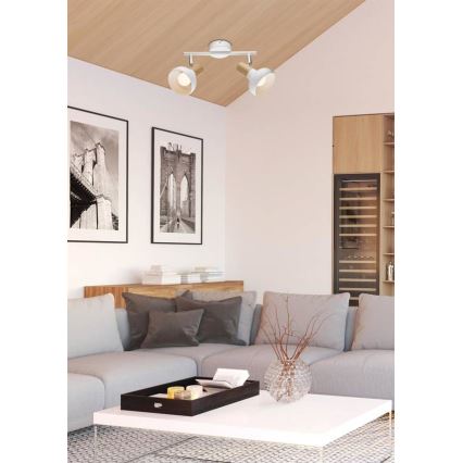 Spotlámpa PUERTO 2xE14/40W/230V