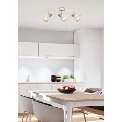 Spotlámpa PUERTO 3xE14/40W/230V