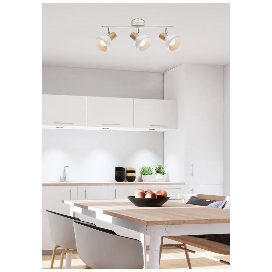 Spotlámpa PUERTO 3xE14/40W/230V