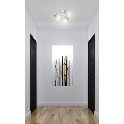 Spotlámpa PUERTO 3xE14/40W/230V