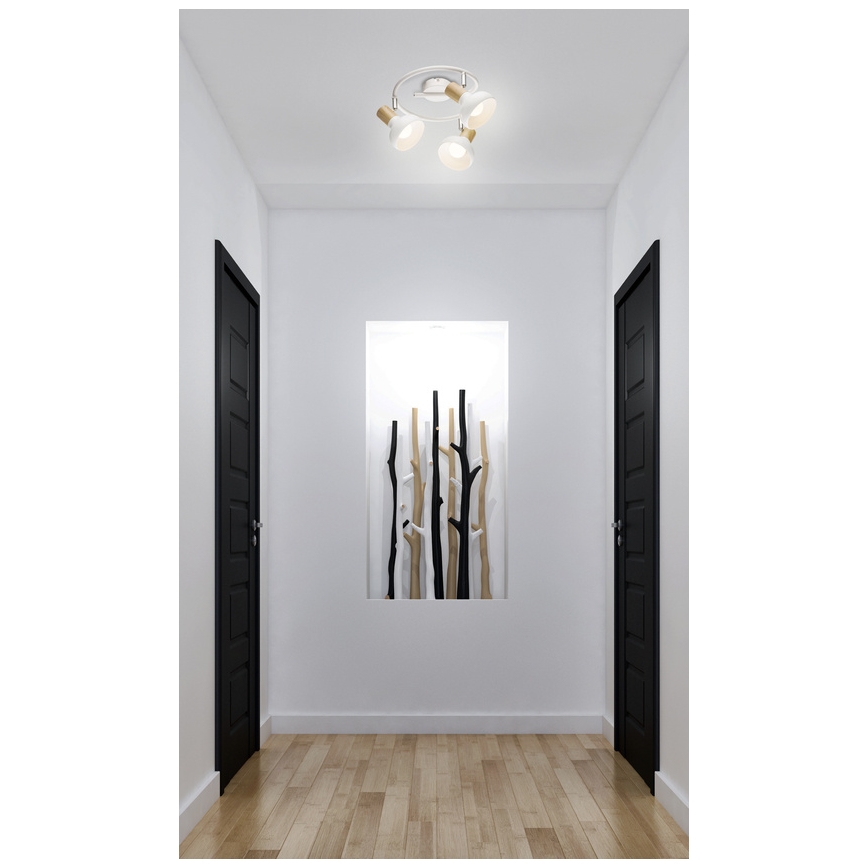 Spotlámpa PUERTO 3xE14/40W/230V